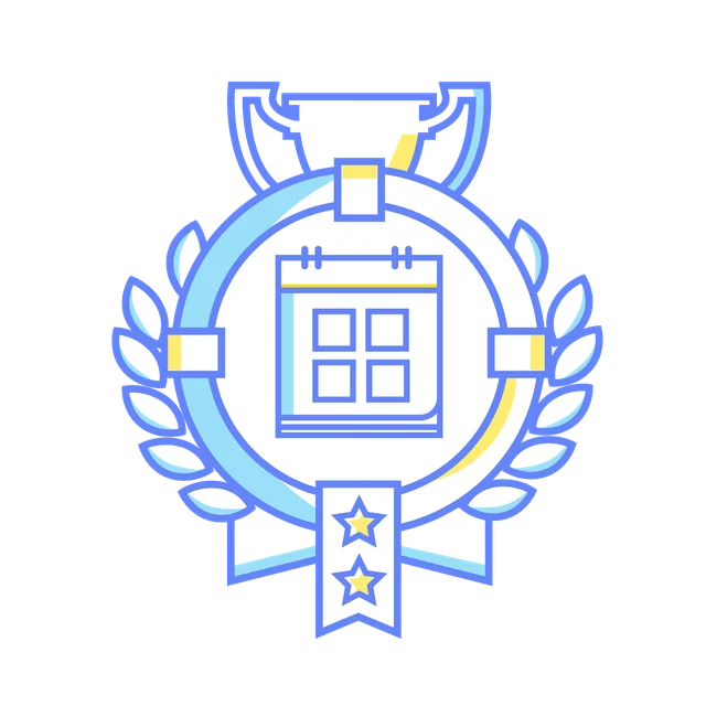 The laurelled listings badge, for landlords brought to the platform.